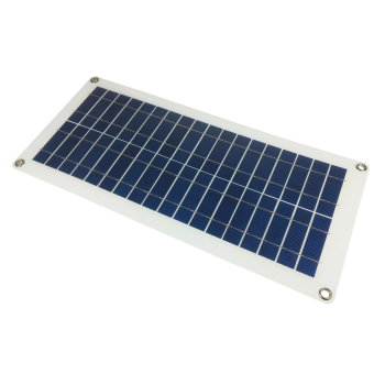 Gambar produk SOLA Solar Panel Polycrystalline Modul DIY 2 USB Port 18V 10W - SL18V