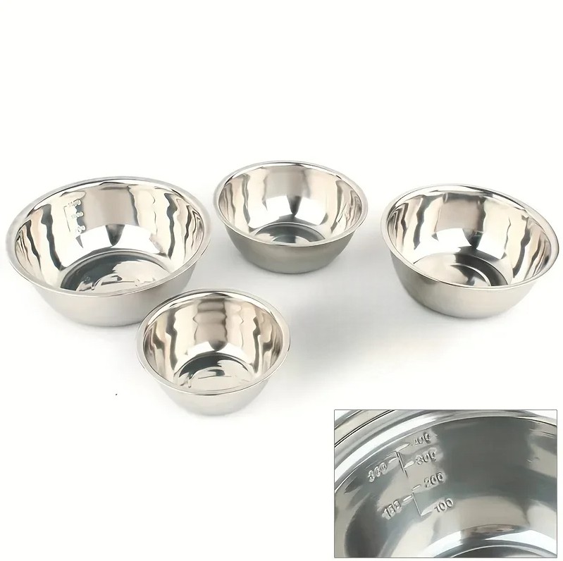 Eggy Mangkuk Mixing Adonan Kue Cooking Fruit Bowl Stainless Steel 201 22cm - EG21 Gambar produk Eggy Mangkuk Mixing Adonan Kue Cooking Fruit Bowl Stainless Steel 201 22cm - EG21