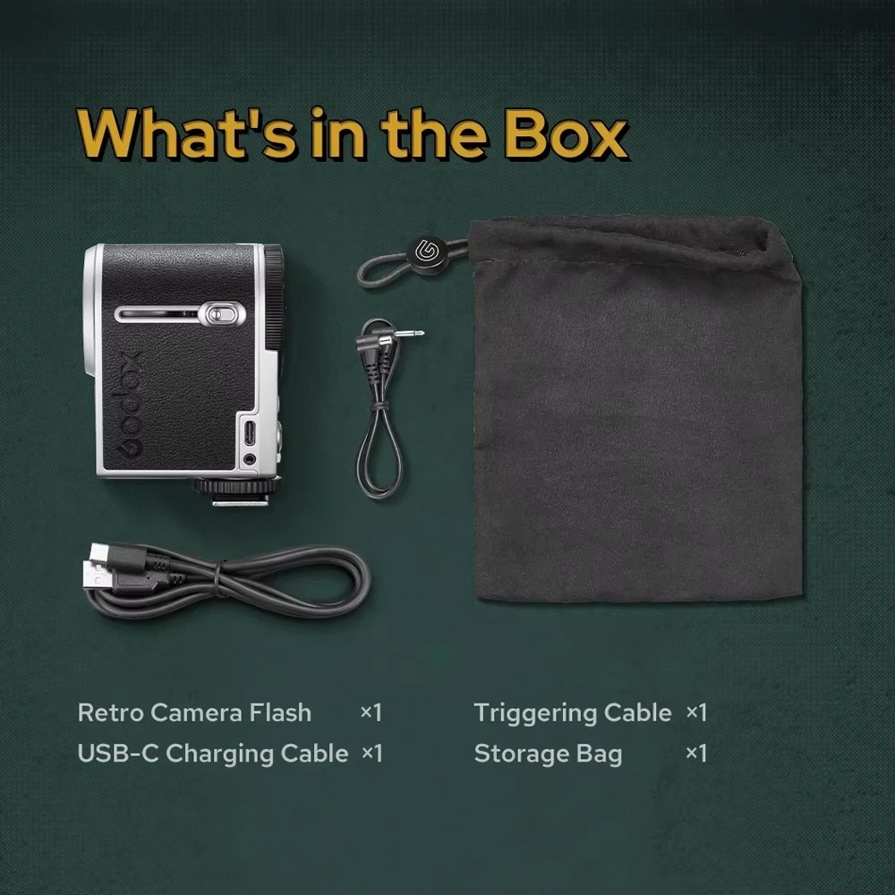 Gambar produk Godox Flash Camera Wireless 6000K GN12 7 Level Speedlite Trigger - Lux Junior