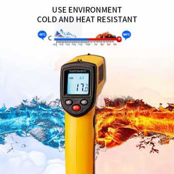 Taffware Thermogun Thermometer Industrial Laser Infrared NonContact - GM320 (CX6000 Series) Gambar produk Taffware Thermogun Thermometer Industrial Laser Infrared NonContact - GM320 (CX6000 Series)