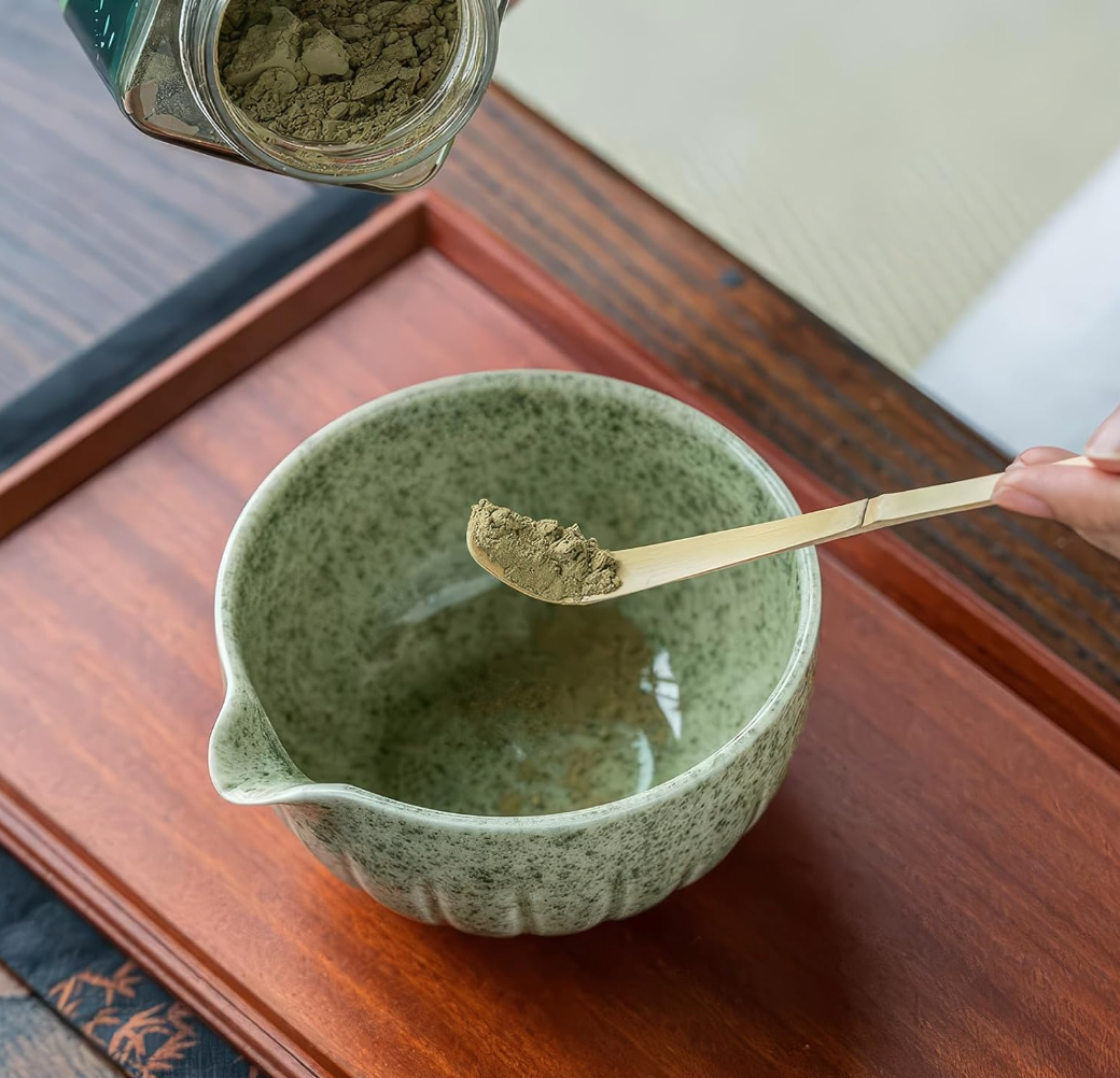 Gambar produk One Two Cups Chasaku Sendok Matcha Bambu Bamboo Spoon 18.4cm - OTC-18