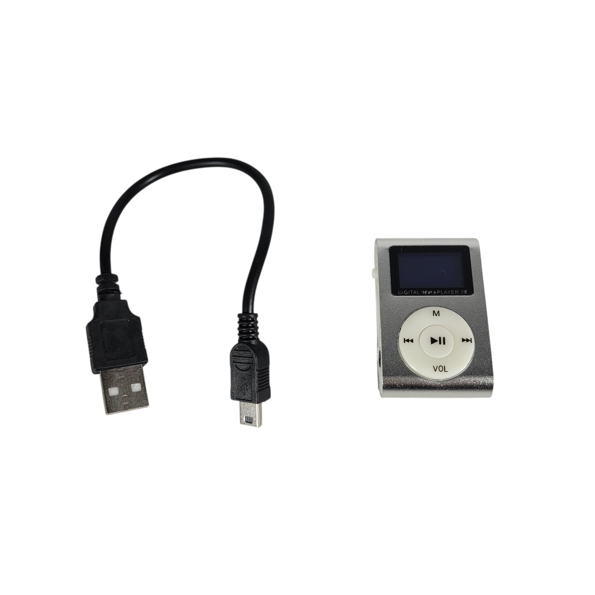 Gambar produk ZUCZUG Pod MP3 Player TF Card dengan Klip dan Layar LCD - ZC10