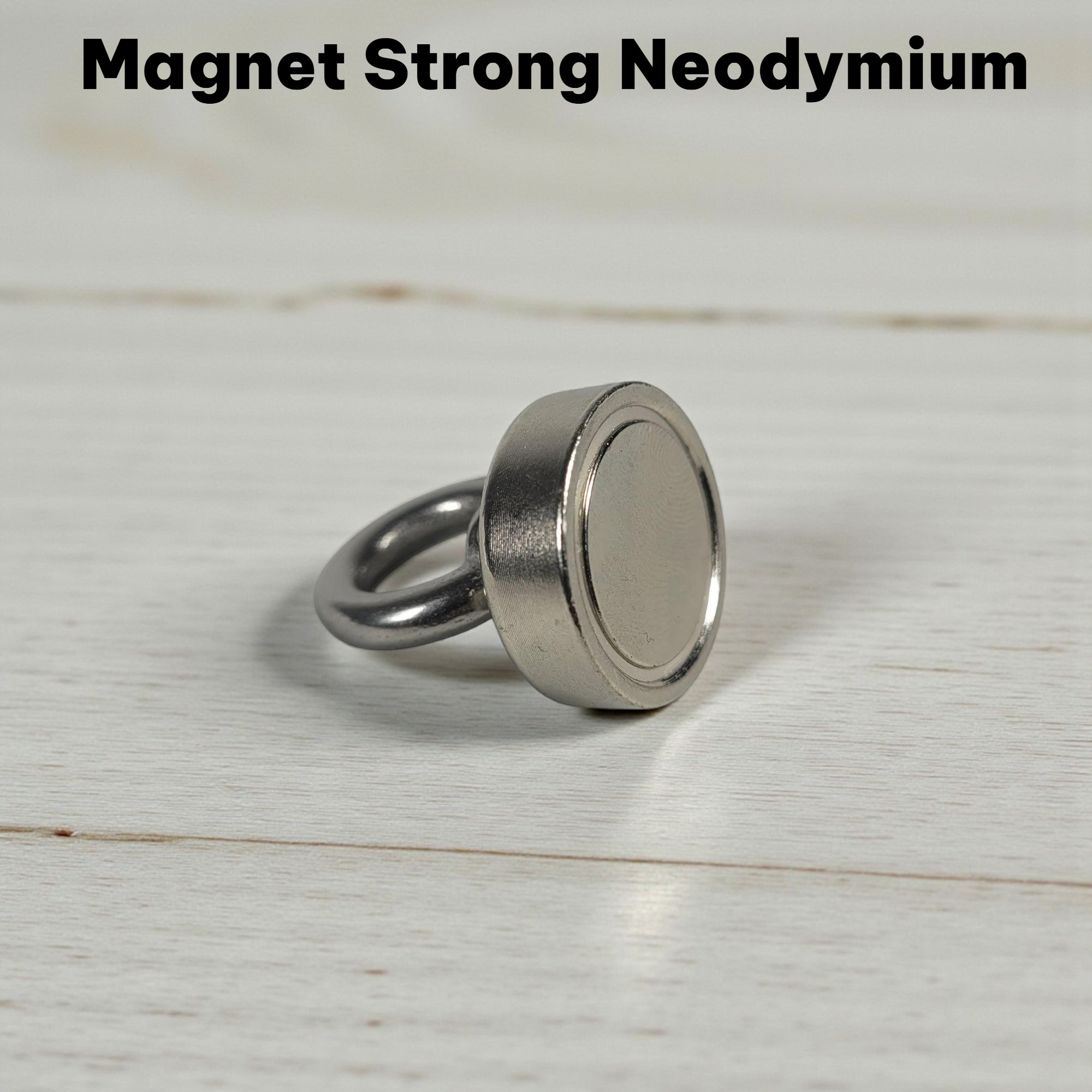 Gambar produk Taffware Magnet Gantungan Round Hook Strong Neodymium 25mm - D25