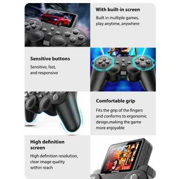 Gambar produk WCX Retro Joystick Portable Controller 520 Game 2.4 Inch 128MB RAM - S10