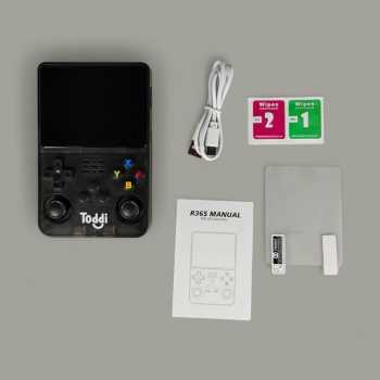 Gambar produk Toddi Game Console Handheld Gameboy 3.5 Inch 15K Retro Games 64GB - R36S