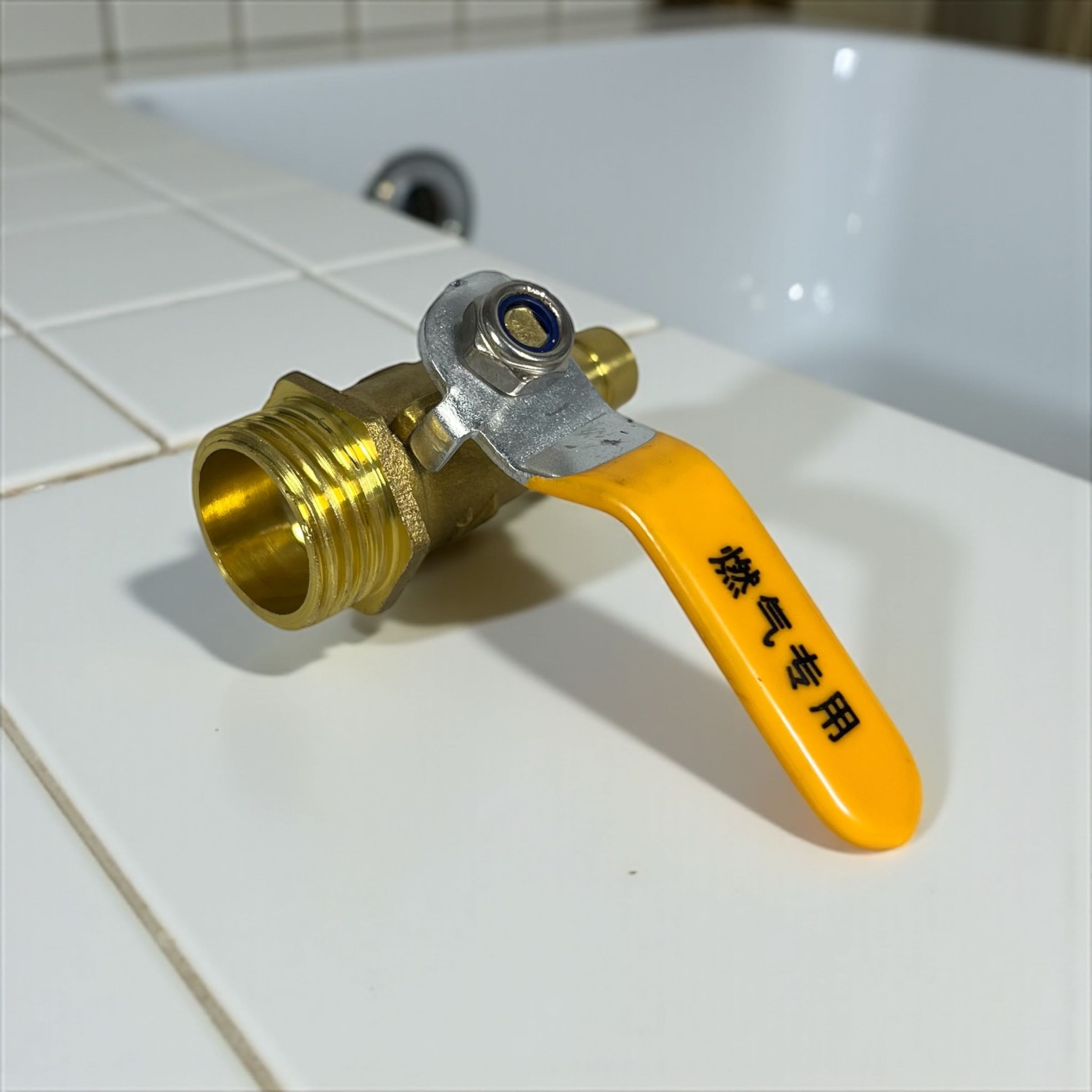 Slyz Katup Kontrol DN15 Handle Single Gas Valve Drat 1/2 ke 3/8 Inch - Slyz42 Gambar produk Slyz Katup Kontrol DN15 Handle Single Gas Valve Drat 1/2 ke 3/8 Inch - Slyz42