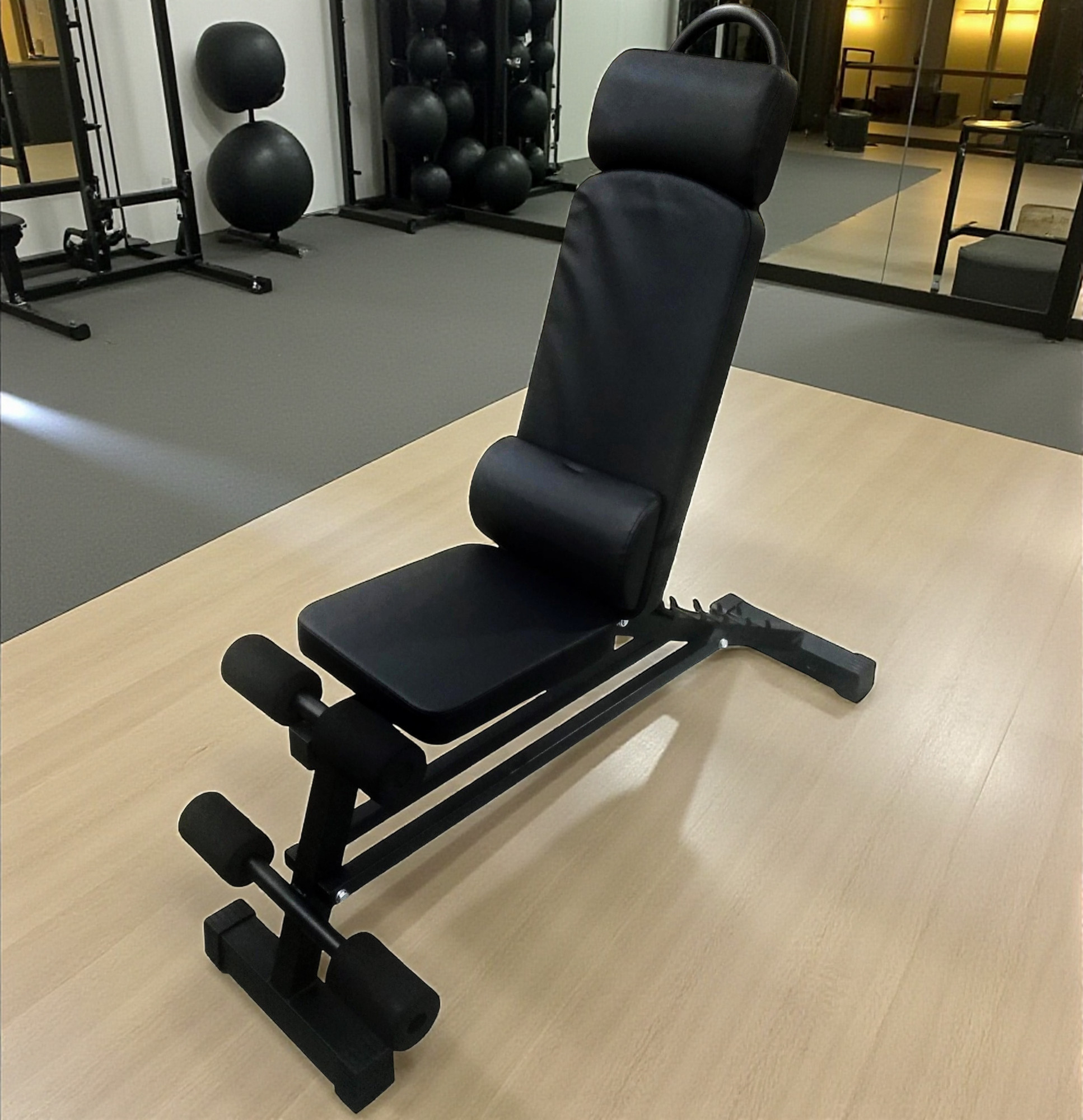 Gambar produk XJX Kursi Gym Bench Adjustable 12in1 Functions with Dumbell Stand - X023