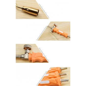 Gambar produk ZEHEN Alat Bakar Gas LPG Welding Torch Flamethrower Double Switch 50mm - ZS60