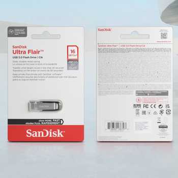 Gambar produk SanDisk Ultra Flair Flashdisk USB 3.0 16GB - SDCZ73