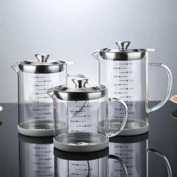 ACEITE Botol Wadah Penyaring Minyak Goreng Kaca Tahan Panas 1500ml - FL26 Gambar produk ACEITE Botol Wadah Penyaring Minyak Goreng Kaca Tahan Panas 1500ml - FL26