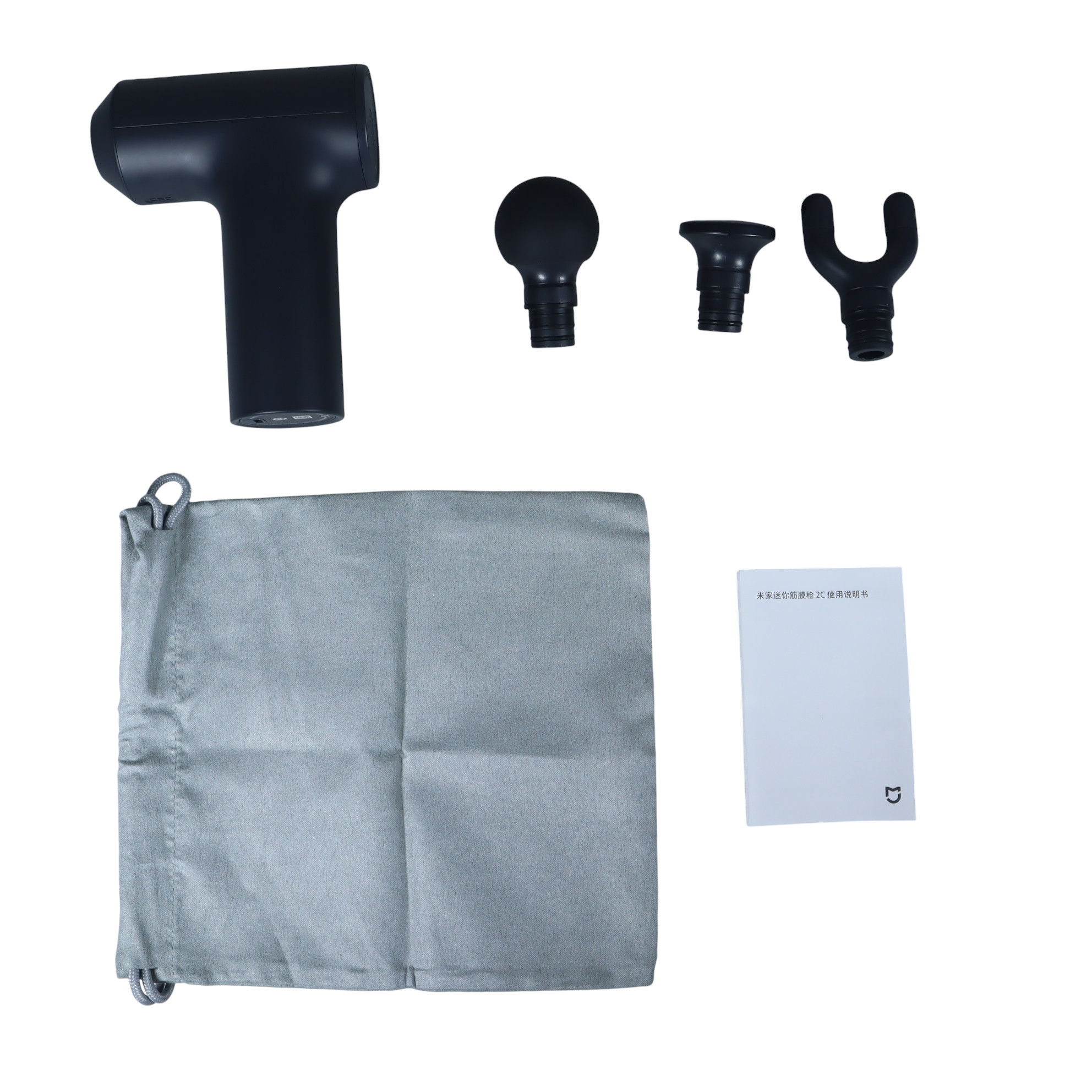 Gambar produk Mijia 2C Alat Pijat Elektrik Pundak Punggung Massage Gun 3 Head - MJJMQ03YM