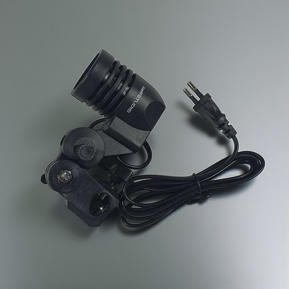 TaffSTUDIO Lamp Holder Lampu Foto Soket E27 dengan Dudukan Payung - HQ-DZ001 Gambar produk TaffSTUDIO Lamp Holder Lampu Foto Soket E27 dengan Dudukan Payung - HQ-DZ001