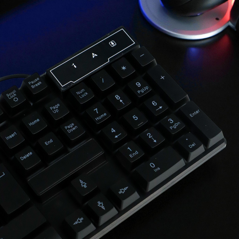 LDKai Gaming Keyboard RGB LED USB Wired - R260 Gambar produk LDKai Gaming Keyboard RGB LED USB Wired - R260