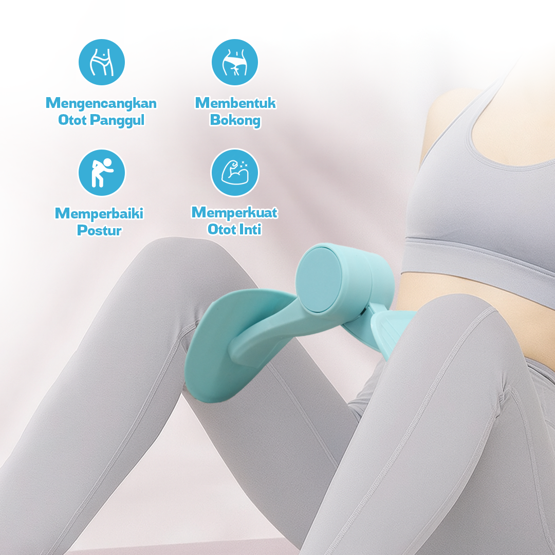 FT Hip Trainer Alat Fitness Senam Kegel Anti Slip Daya Baterai - HY-123 Gambar produk FT Hip Trainer Alat Fitness Senam Kegel Anti Slip Daya Baterai - HY-123