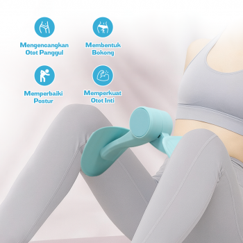 Gambar produk FT Hip Trainer Alat Fitness Senam Kegel Anti Slip Daya Baterai - HY-123