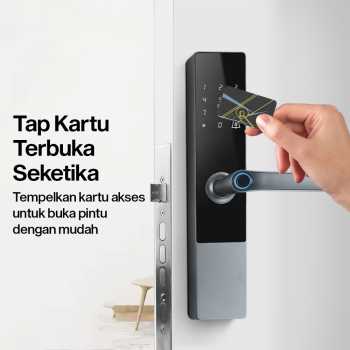 SMARTSTONE Smart Door Lock Fingerprint Password WiFi Tuya App - G3F Gambar produk SMARTSTONE Smart Door Lock Fingerprint Password WiFi Tuya App - G3F