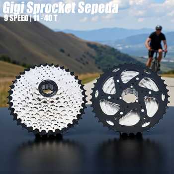 VG Sports Gigi Sprocket Sepeda Round Ultralight 9 Speed 11-40T - VG72