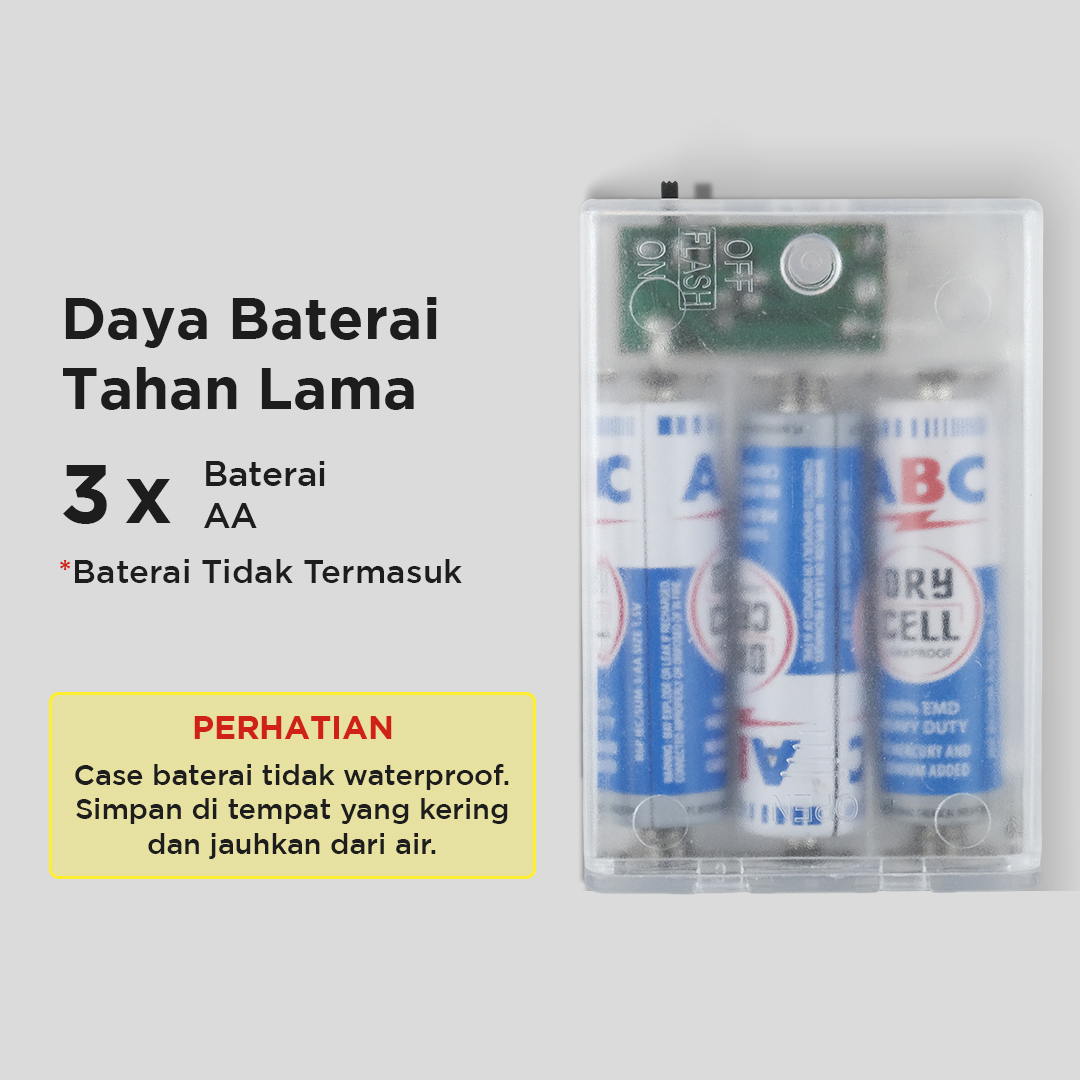Gambar produk Lampu Hias String Lights Battery Box 50 LED 5M
