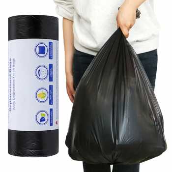 TRASU Kantong Plastik Sampah Disposable Trash Bag 45x55cm 100 PCS - TR-45