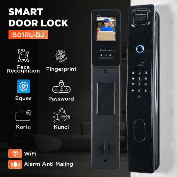 Joneytech Smart Door Lock Fingerprint Face Recognition App Intercom - B01RL-DJ