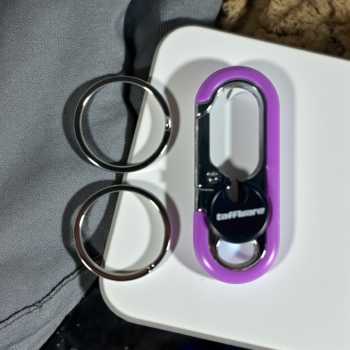 Gambar produk Taffware Gantungan Kunci Carabiner Keychain Clip Stainless Steel - A3746