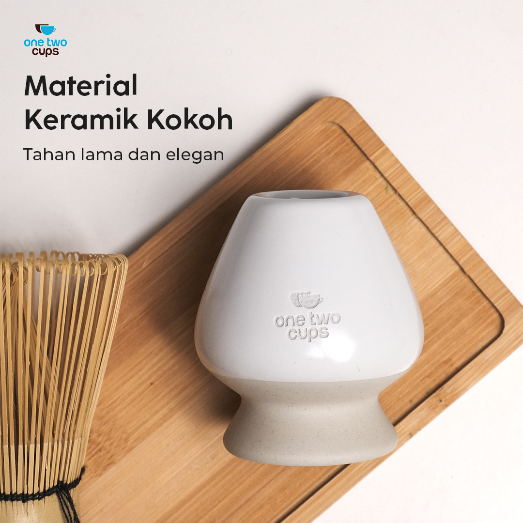 One Two Cups Whisk Stand Matcha Chasen Tate Dudukan Pengaduk - NA-153 Gambar produk One Two Cups Whisk Stand Matcha Chasen Tate Dudukan Pengaduk - NA-153