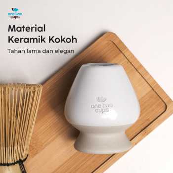 One Two Cups Whisk Stand Matcha Chasen Tate Dudukan Pengaduk - NA-153 Gambar produk One Two Cups Whisk Stand Matcha Chasen Tate Dudukan Pengaduk - NA-153