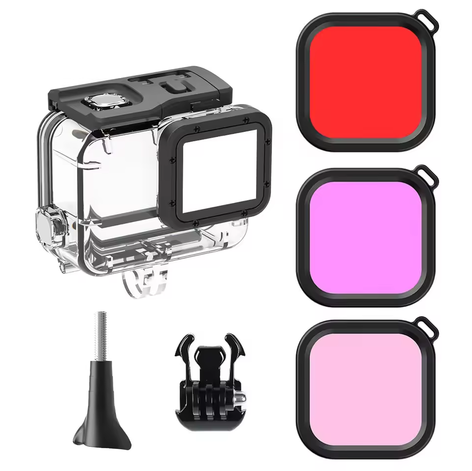 Gambar produk HONGDAK Underwater Waterproof Case 60 M for GoPro Hero 5/6/7 Normal Cover - GP0101