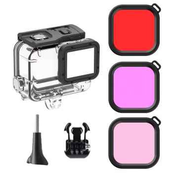Gambar produk HONGDAK Underwater Waterproof Case 60 M for GoPro Hero 5/6/7 Normal Cover - GP0101