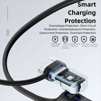 Gambar produk NAKU OTG Magnetic Charger Adaptor Smartwatch Type C Xiaotian Genius - NK-Z10