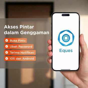 Glomarket Smart Door Lock Fingerprint Face Recognition Eques Intercom - B02RL-DJ Gambar produk Glomarket Smart Door Lock Fingerprint Face Recognition Eques Intercom - B02RL-DJ