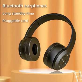 Gambar produk Briame Headphone Bluetooth 5.1 HiFi Noise Reduction TF AUX 150mAh - P47