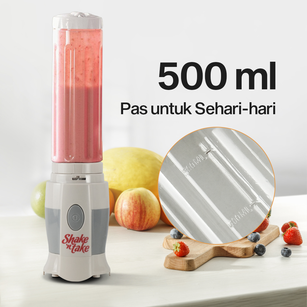 Gambar produk Shake n Take Blender Buah Portable Mini Juicer 500ml - VT-04