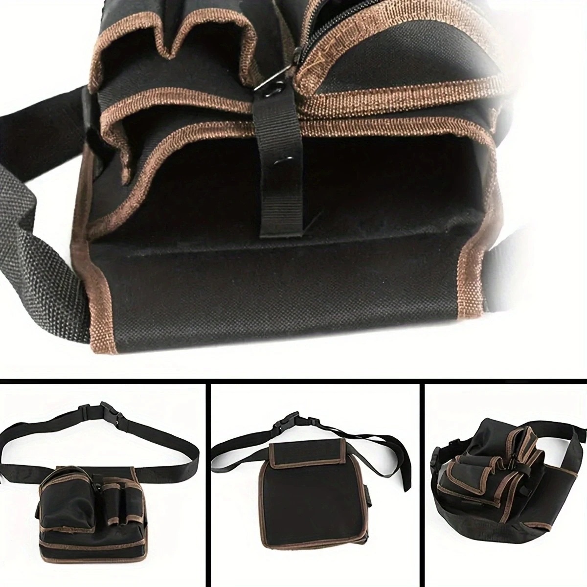 GIOGI Tas Pinggang Perkakas Serbaguna Waist Pocket Tool Bag 3 Layer - GG-30 Gambar produk GIOGI Tas Pinggang Perkakas Serbaguna Waist Pocket Tool Bag 3 Layer - GG-30