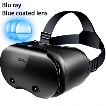 Gambar produk VRG VR Box 3D Giant Screen Virtual Reality Blue Light Glasses - Pro-X7