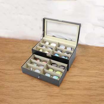 Gambar produk JOCESTYLE Kotak Display Kacamata Eyeglasses Sunglasses Box 12 Slot - SWK78