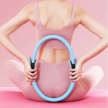 Gambar produk YIWU Magic Ring Resistance Pilates Circle Yoga Fitness 38cm - YW219