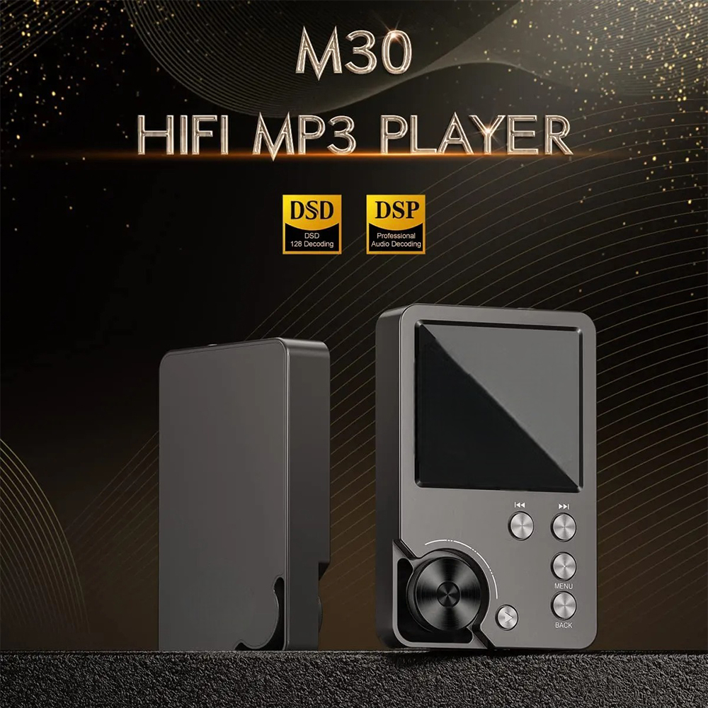 Gambar produk MECHEN MP3 Digital Audio Player HiFi Lossless 2 Inch 1500mAh 64GB - C2S