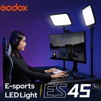 Godox Lampu Fill Light E-Sport LED 3in1 Color Adjustable with APP - ES45
