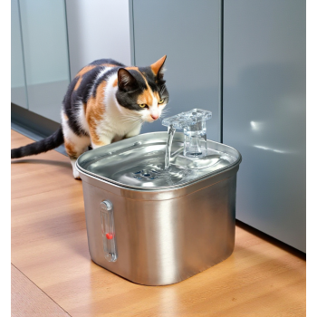 WOEPETS Water Dispenser Fountain Tempat Air Minum Kucing Anjing 2.2L - WF120 Gambar produk WOEPETS Water Dispenser Fountain Tempat Air Minum Kucing Anjing 2.2L - WF120