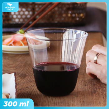 One Two Cups Gelas Whisky Cocktail Ultra Thin Rock Glass 300ml - KM137