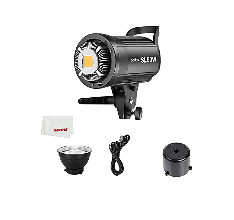 Gambar produk Godox Lampu Video LED Light Provides Wireless 433MHz 5600K 60W - SL60W