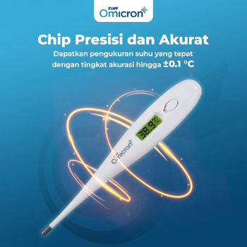 Gambar produk TaffOmicron Digital Thermometer with Beeper - KT-DT4B