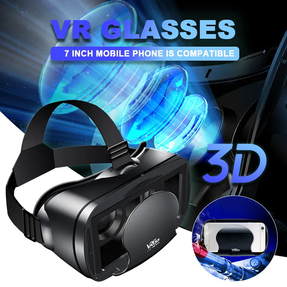 Gambar produk VRG VR Box 3D Virtual Reality Glasses Adjustable 7 Inch Smartphone - PRO