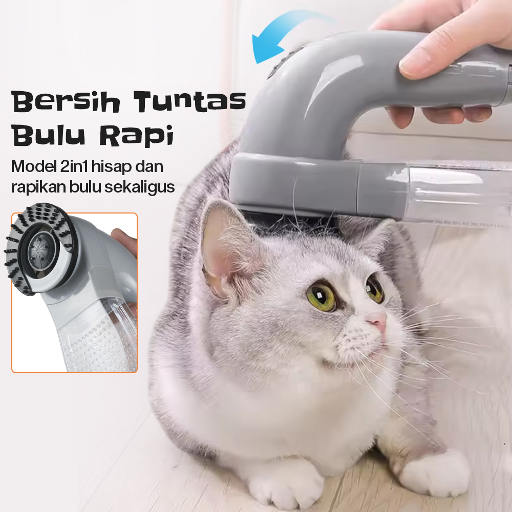 Shed Pal Pembersih Bulu Hewan Peliharaan Elektrik Pet Grooming Tool - HC Gambar produk Shed Pal Pembersih Bulu Hewan Peliharaan Elektrik Pet Grooming Tool - HC