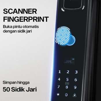 Gambar produk Joneytech Smart Door Lock Fingerprint Password Card Key - B01JC
