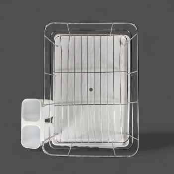 Gambar produk Chosmo Rak Piring Dapur Kitchen Storage Drying Rack Single Layer Big - DR45
