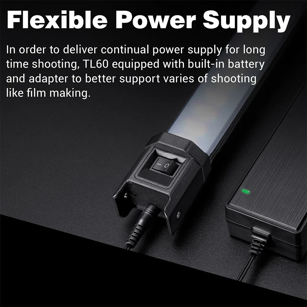 Gambar produk Godox Lampu Fill Light Stick RGBW 2700-6500K 2600mAh 18W with Remote - TL60