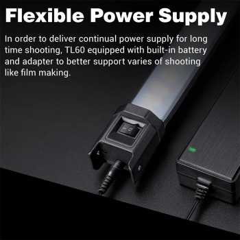 Gambar produk Godox Lampu Fill Light Stick RGBW 2700-6500K 2600mAh 18W with Remote - TL60