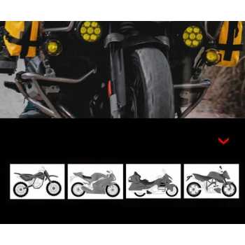Blinkminds Tas Motor Touring Side Bumper Pannier Bag Waterproof 8L - BM07 Gambar produk Blinkminds Tas Motor Touring Side Bumper Pannier Bag Waterproof 8L - BM07
